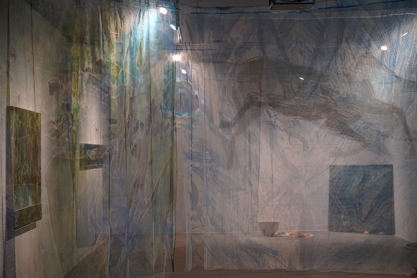 Installation view (facing Mother shrine)